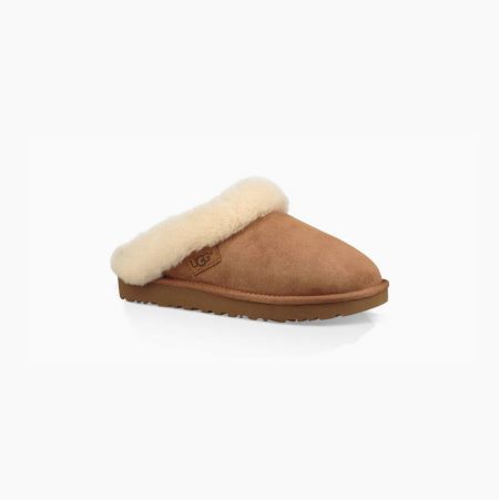 UGG Cluggette Brown Slippers for Women (LKNS37815)